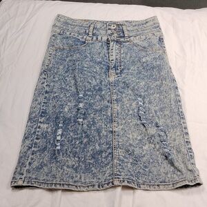 Be Girl jeans women's denim skirt size small